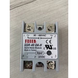 Bộ bán dẫn 1 pha Fotek SSR-40DA-H
