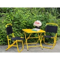Bộ bàn ghế 1 bàn 4 ghế ,dã ngoại .bàn ghế trà chanh vỉa hè gấp gọn ( Bảo hành 12 tháng )