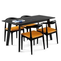 Bộ bàn ghế ăn 4 chỗ - Elbow - Howard D