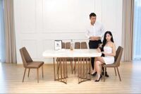 Bộ bàn ghế ăn 4 mã T1723B