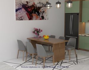 Bộ bàn ghế ăn BA6801