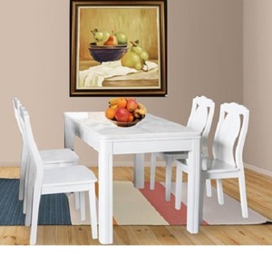 Bộ bàn ghế ăn cao cấp BA119,GA119