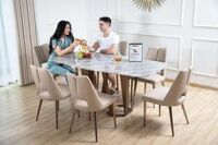 Bộ bàn ghế ăn mã T1833B