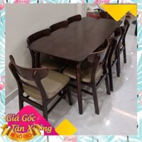 Bộ bàn ghế ăn mango gỗ , bàn ăn 8 ghế gỗ - bảo hành chính hãng - thương hiệu Ngọc Mai Furniture - thiết kế bên trong NGỌ