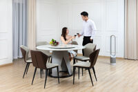 Bộ bàn ghế ăn tròn xoay mã FA082