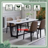 [BỘ BÀN GHẾ] Bộ bàn ăn 4 ghế Grace không tay