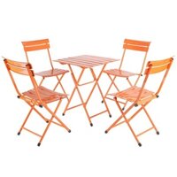 Bộ bàn ghế Cafe Fansipan Patio sắt mini