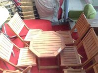 Bộ bàn ghế cafe mini- BGMN 01