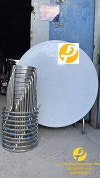 BỘ BÀN GHẾ CAO CẤP INOX 304 ( 1 Bàn 10 Ghế )	MSP: BB05