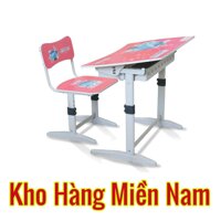 Bộ bàn ghế cho trẻ em học sinh cấp 1 cao cấp giá rẻ hãng Xuân Hòa BHS 14-07 Màu Hồng