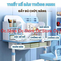Bộ bàn ghế chống gù OST C05 nâng hạ chiều cao phù hợp lứa tuổi