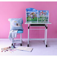 Bộ bàn ghế có hộc bàn cho bé 50x70 cao  50cm - Biển