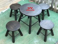 Bộ bàn ghế cóc vintage 01