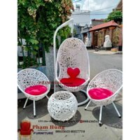 bộ bàn ghế combo xích đu giá rẻ tại xưởng