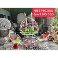bộ bàn ghế combo xích đu giá xưởng