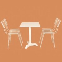 Bộ Bàn ghế Fansipan Kite sắt 02 (1 bàn 2 ghế )