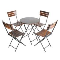 Bộ Bàn Ghế Fansipan Patio tròn ( 1 bàn 4 ghế)