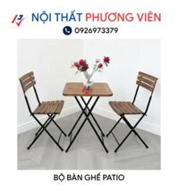 BỘ BÀN GHẾ FANSIPAN PATIO, NÂNG TẦM KHÔNG GIAN