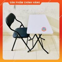 Bộ bàn ghế gấp gọn dành cho sinh viên học sinh