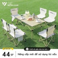Bộ bàn ghế gấp ngoài trời, bàn cắm trại di động và ghế, bộ bàn ghế picnic, bàn gian hàng gấp, bàn t