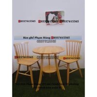 Bộ bàn ghế gỗ cafe,bàn ghế decor giá tại xưởng