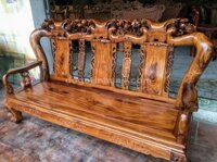 Bộ bàn ghế gỗ gụ ta tay 12 vân cực đẹp