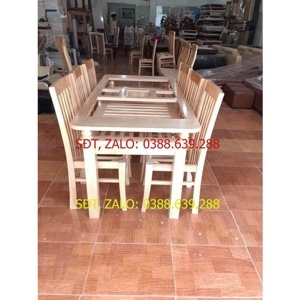 Bộ bàn ghế gỗ sồi Nga