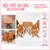 Bộ bàn ghế  💥 HÀNG LOẠI 1 💥 Bàn ghế, gỗ gấp mini, đồ gỗ bàn ghế trà chanh
