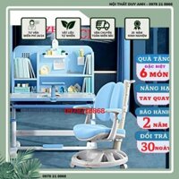 Bộ bàn ghế học sinh Duy Anh R226 chống gù chống cận nâng hạ tay quay, ghế chống gù công thái học thiết kế thông minh