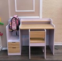 Bộ bàn ghế học sinh giá rẻ  bằng gỗ BGKS76