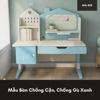 Bộ Bàn Ghế Học Sinh Nâng Hạ Thông Minh 88 Bàn Ghế Cho Bé Chống Gù Chống Cận Size 120c B08