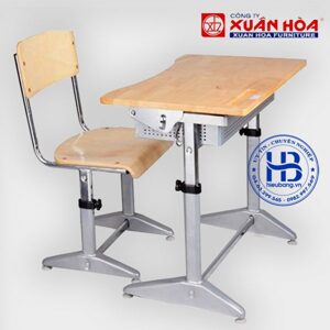 Bộ bàn ghế học sinh Xuân Hòa BHS-14-04CS