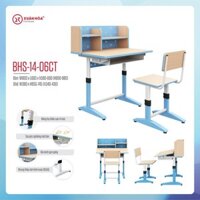 Bộ bàn ghế học sinh Xuân Hòa BHS-14-06CT có giá sách