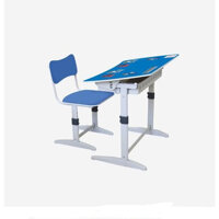 Bộ bàn ghế học sinh Xuân Hòa BHS-14-07A - Xanh