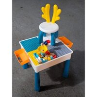 Bộ bàn ghế kèm Lego cho bé