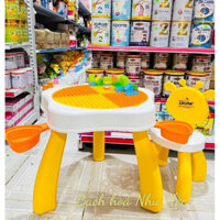 Bộ bàn ghế Lego cho bé, hàng tặng GROW