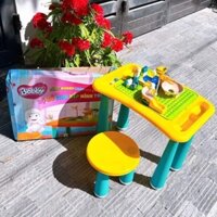 bộ bàn ghế Lego đa năng cho bé