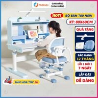 Bộ bàn ghế ngồi học HTDkids T80 chống gù chuẩn tư thế cho bé kết hợp nhiều lựa chọn mẫu ghế hiện đại đa chức năng