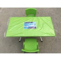 Bộ bàn ghế nhựa CHÂN SẮT cho trẻ em (MS: 2586 -  2398 )