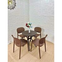 Bộ Bàn ghế Nhựa Đúc Quán cà phê,Bàn ghế quán trà Sữa ,Ăn Vặt….