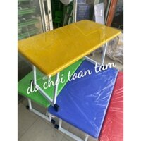 Bộ Bàn Ghế Nhựa PP Chân Gấp Mầm Non, Chắc Chắn, Gọn Gàng, Bé Ngồi Thoải Mái