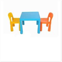 Bộ bàn ghế nhựa trẻ em mầm non cao cấp (1 bàn, 2 ghế) – Song Long Plastic