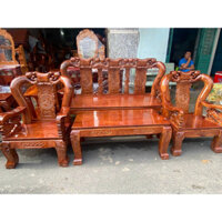 Bộ bàn ghế phòng khách gỗ tràm bông vàng-Nhiều cỡ (FREESHIP 1 SỐ TỈNH )