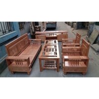 Bộ bàn ghế phòng khách gỗ xoan đào