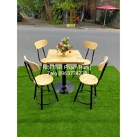 Bộ bàn ghế quầy bar trà sữa cafe giá rẻ