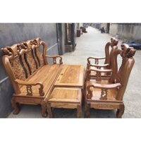 bộ bàn ghế quốc đào tay 10 gỗ lim