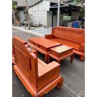 Bộ bàn ghế Quốc Sắc Thiên Hương gỗ hương đá