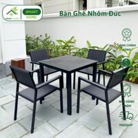 Bộ Bàn Ghế Sân Vườn Ngoài Trời HV-D80 Polywood - SMARTHOMES