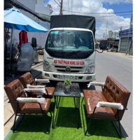 Bộ Bàn Ghế Sofa Sắt Dành Cho quán Cafe Trà Sữa,Bàn Ghế Quán Trà Sữa cafe Trà Tranh.