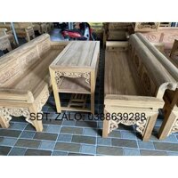 Bộ bàn ghế trường kỷ gỗ gụ sang trọng giá thật